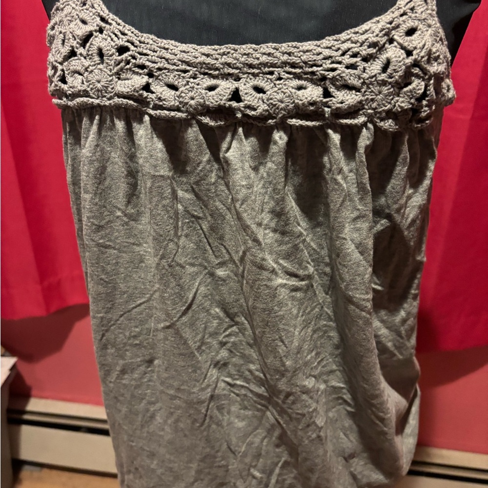 Old Navy large crocheted Top